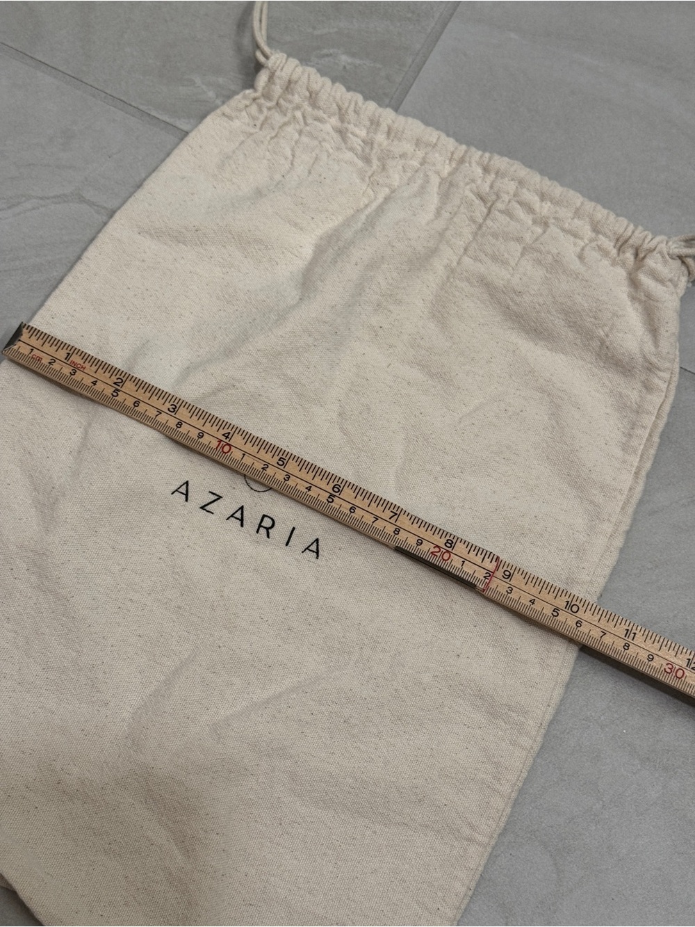 Azaria Cream Travel Dust Bag - Picture 3 of 4